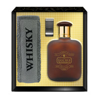 coffret double whisky parfum homme serviette pince billet evaflor