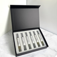 WHISKY Perfume Collection • Box of 6 Miniatures 10 ml • Men's Perfumes