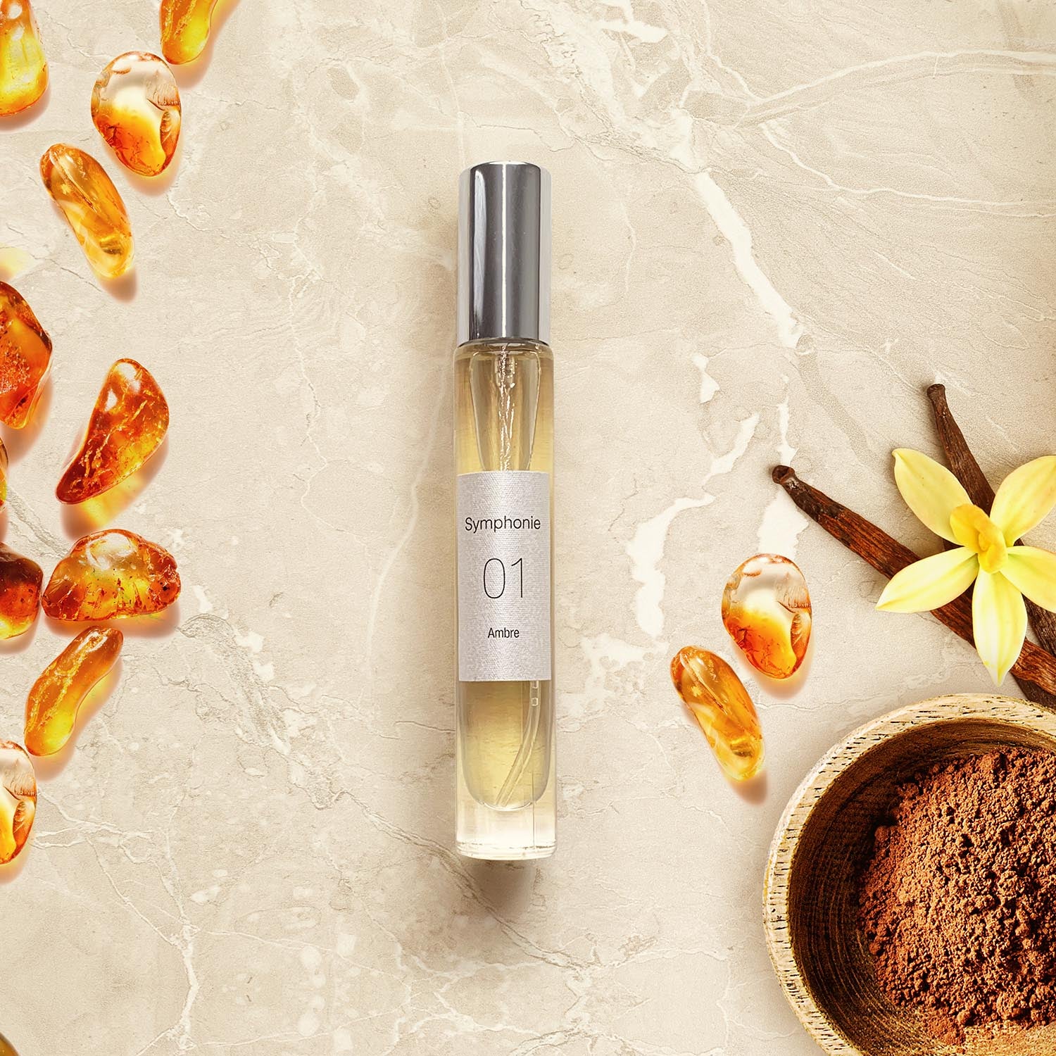 Bag Spray 12ml • SYMPHONIE 01 Amber • Women's Perfume