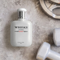 WHISKY SPORT • Coffret Eau de Toilette 100 ml, une serviette et un Money Clip • Parfum Homme - Evaflor Paris