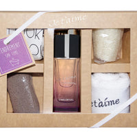 coffret de parfum pour femme je t'aime tendrement spa time evaflor