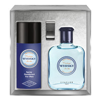 coffret whisky vintage parfum deodorant homme money clip evaflor