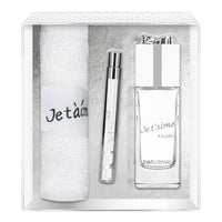 coffret je t'aime folie parfum femme vapo sac serviette