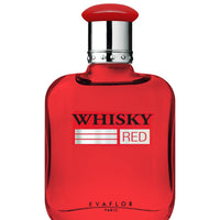 whisky red eau de toilette 100 ml parfum homme evaflor