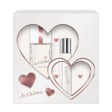 JE T'AIME Mon Amour • 100 ml Eau de Parfum and 12 ml Purse Spray Set • women's fragrance