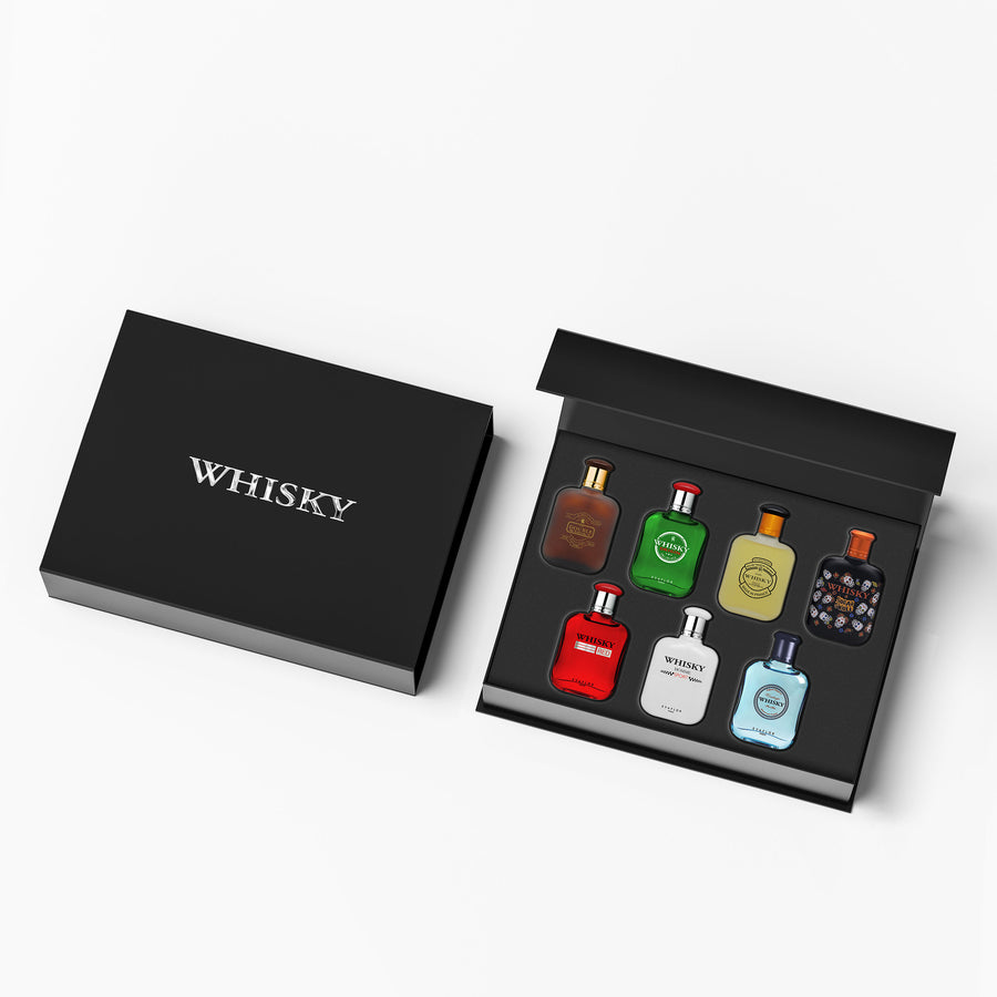 coffret whisky miniatures parfum homme evaflor paris