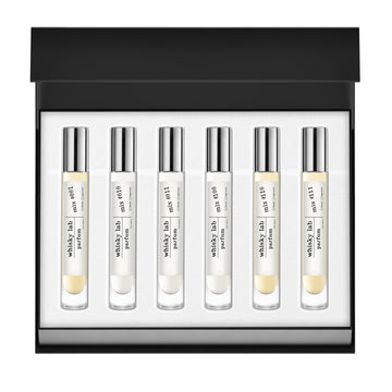 WHISKY Perfume Collection • Box of 6 Miniatures 10 ml • Men's Perfumes