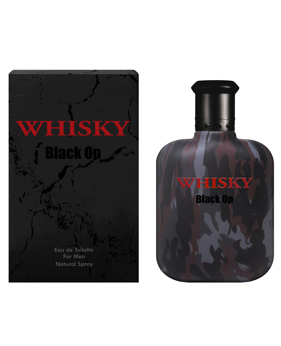 whisky black op eau de toilette 100 ml parfum homme evaflor