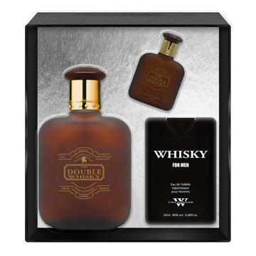coffret double whisky parfum voyage homme miniature evaflor