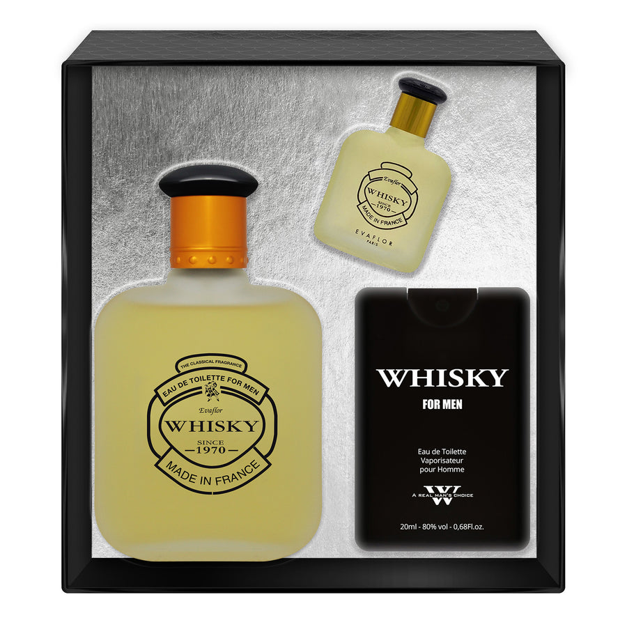 coffret whisky for men parfum voyage homme miniature evaflor