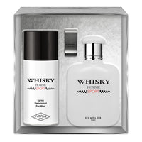 coffret whisky sport parfum deodorant homme money clip evaflor