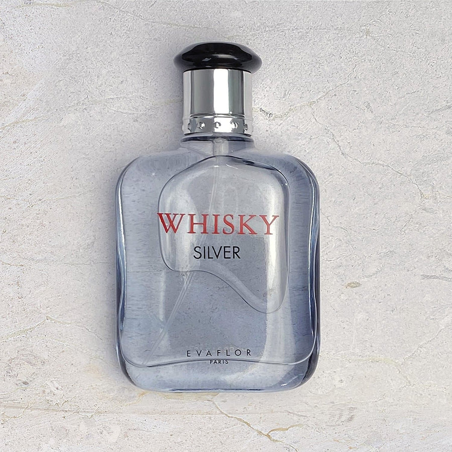whisky silver eau de toilette 100 ml parfum homme evaflor